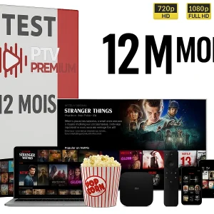Abonnement IPTV 12 Mois