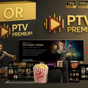 abonnement iptv 12 mois en or 2 ecrans