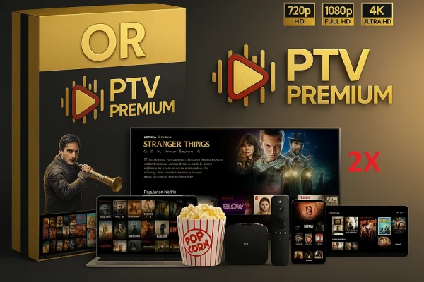 abonnement iptv 12 mois en or 2 ecrans
