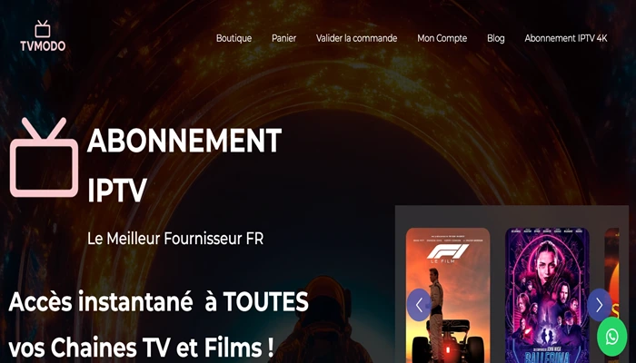 TVModo est un abonnement iptv en france